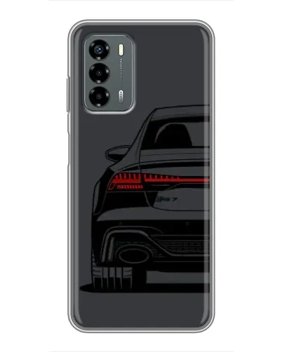 Чехол для Blade V40 Vita с картинкой «Задняя часть Audi — арт»