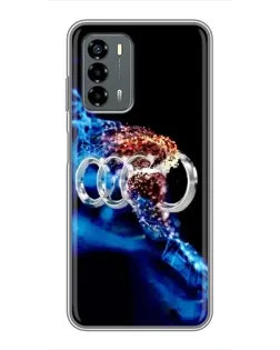 Чехол для Blade V40 Vita с картинкой «Энергия лого Audi»