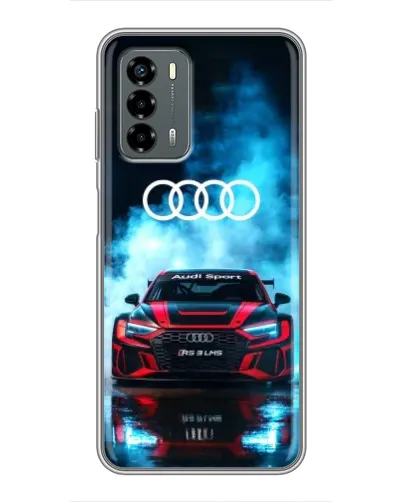 Чехол для Blade V40 Vita с картинкой «Audi Sport — неон»