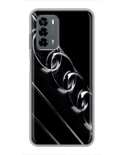 Чехол для Blade V40 Vita с картинкой «Audi — абстрактные кольца»
