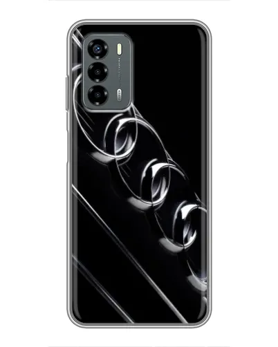 Чехол для Blade V40 Vita с картинкой «Audi — абстрактные кольца»