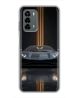 Чехол для Blade V40 Vita с картинкой «Lamborghini золотые линии» Чехол для Blade V40 Vita с картинкой «Lamborghini золотые линии»