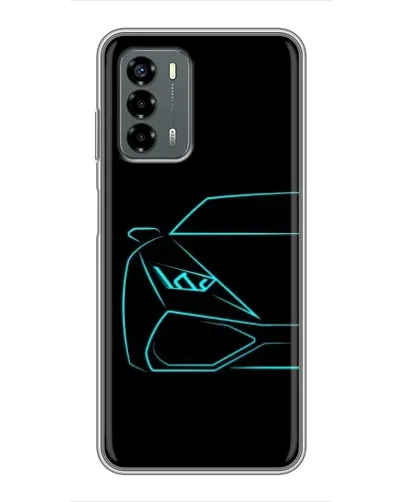 Чехол для Blade V40 Vita с картинкой «Голубой силуэт Lamborghini» Чехол для Blade V40 Vita с картинкой «Голубой силуэт Lamborghini»