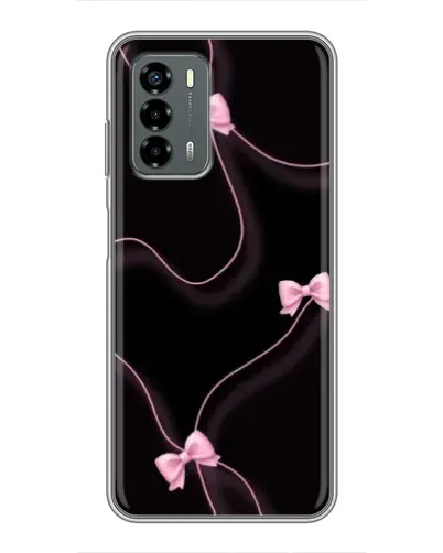 Чехол для Blade V40 Vita с картинкой «Розовые ленты»