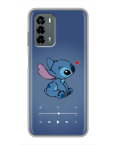 Чехол для Blade V40 Vita с картинкой «Музыкальный Stitch»