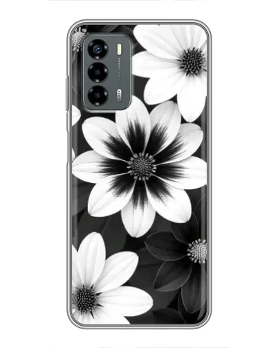 Чехол для Blade V40 Vita с картинкой «Монохромные астры» Чехол для Blade V40 Vita с картинкой «Монохромные астры»