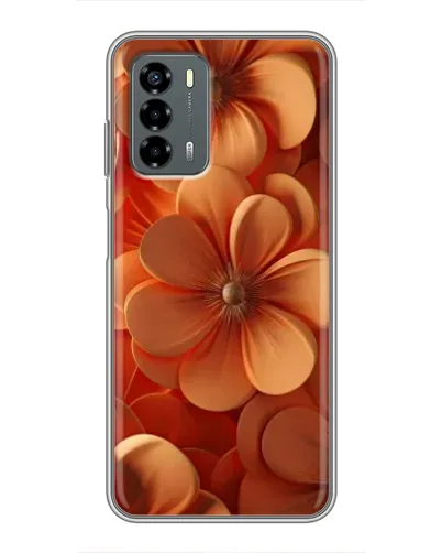Чехол для Blade V40 Vita с картинкой «Оранжевый макро цветок» Чехол для Blade V40 Vita с картинкой «Оранжевый макро цветок»
