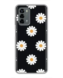 Чехол для Blade V40 Vita с картинкой «Ромашки на черном» Чехол для Blade V40 Vita с картинкой «Ромашки на черном»