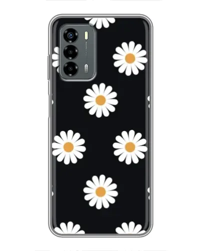 Чехол для Blade V40 Vita с картинкой «Ромашки на черном» Чехол для Blade V40 Vita с картинкой «Ромашки на черном»