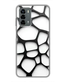 Чехол для Blade V40 Vita с картинкой «Белая объемная сетка» Чехол для Blade V40 Vita с картинкой «Белая объемная сетка»