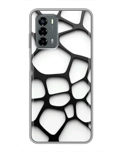 Чехол для Blade V40 Vita с картинкой «Белая объемная сетка» Чехол для Blade V40 Vita с картинкой «Белая объемная сетка»
