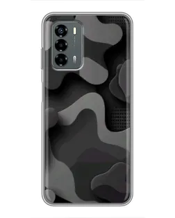 Чехол для Blade V40 Vita с картинкой «Темный абстрактный камуфляж» Чехол для Blade V40 Vita с картинкой «Темный абстрактный камуфляж»