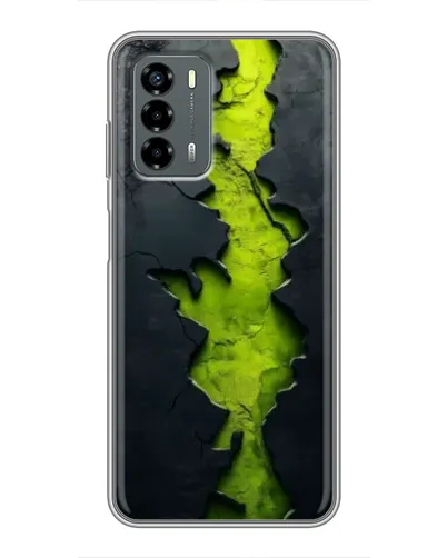 Чехол для Blade V40 Vita с картинкой «Салатовый разлом скалы» Чехол для Blade V40 Vita с картинкой «Салатовый разлом скалы»