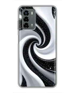 Чехол для Blade V40 Vita с картинкой «Черно-белая спираль» Чехол для Blade V40 Vita с картинкой «Черно-белая спираль»