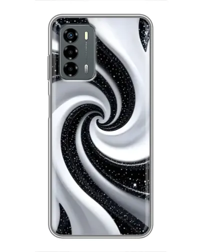 Чехол для Blade V40 Vita с картинкой «Черно-белая спираль» Чехол для Blade V40 Vita с картинкой «Черно-белая спираль»