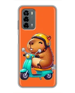 Чехол для Blade V40 Vita с картинкой «Капибара на скутере» Чехол для Blade V40 Vita с картинкой «Капибара на скутере»