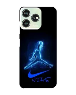 Чехол для ZTE Blade V50 Design с картинкой «Jordan Neon Blue» Чехол для ZTE Blade V50 Design с картинкой «Jordan Neon Blue»