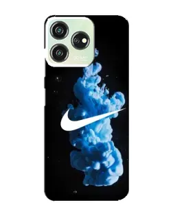 Чехол для ZTE Blade V50 Design с картинкой «Nike и синий дым» Чехол для ZTE Blade V50 Design с картинкой «Nike и синий дым»