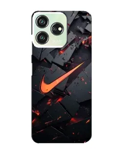 Чехол для ZTE Blade V50 Design с картинкой «Nike — эффект разломов» Чехол для ZTE Blade V50 Design с картинкой «Nike — эффект разломов»