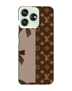 Чехол для ZTE Blade V50 Design с картинкой «Louis Vuitton — банты»