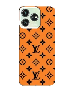 Чехол для ZTE Blade V50 Design с картинкой «Оранжевый стиль LV»