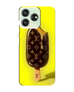 Чехол для ZTE Blade V50 Design с картинкой «Мороженое от LV»