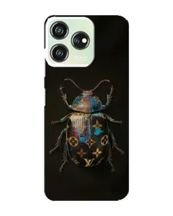 Чехол для ZTE Blade V50 Design с картинкой «LV — мраморный принт»