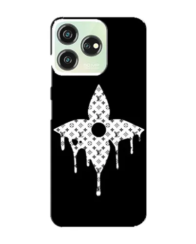Чехол для ZTE Blade V50 Design с картинкой «Цветочная монограмма» Чехол для ZTE Blade V50 Design с картинкой «Цветочная монограмма»