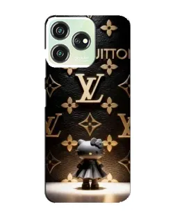 Чехол для ZTE Blade V50 Design с картинкой «Монограмма с фигурой»