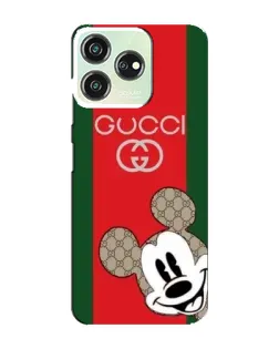 Чехол для ZTE Blade V50 Design с картинкой «Gucci — полосы и Микки» Чехол для ZTE Blade V50 Design с картинкой «Gucci — полосы и Микки»