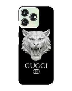 Чехол для ZTE Blade V50 Design с картинкой «Gucci — серебряный лев» Чехол для ZTE Blade V50 Design с картинкой «Gucci — серебряный лев»
