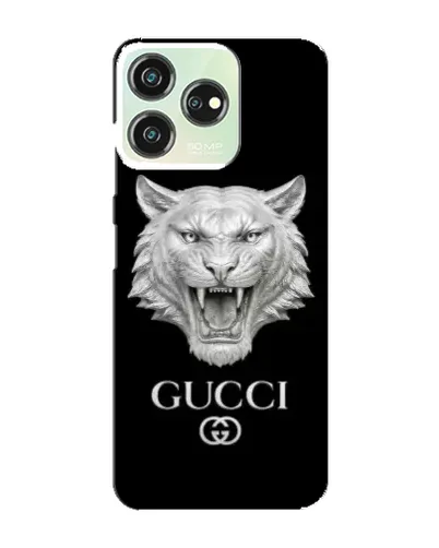 Чехол для ZTE Blade V50 Design с картинкой «Gucci — серебряный лев» Чехол для ZTE Blade V50 Design с картинкой «Gucci — серебряный лев»