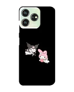 Чехол для ZTE Blade V50 Design с картинкой «My Melody и Kuromi» Чехол для ZTE Blade V50 Design с картинкой «My Melody и Kuromi»