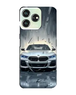 Чехол для ZTE Blade V50 Design с картинкой «BMW в свете фар»