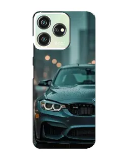 Чехол для ZTE Blade V50 Design с картинкой «BMW в огнях города»