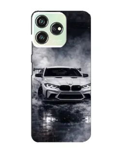 Чехол для ZTE Blade V50 Design с картинкой «BMW сквозь туман»