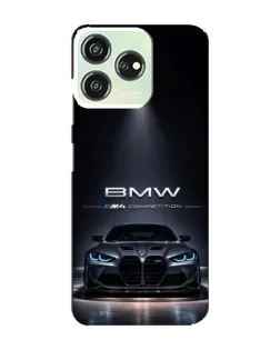 Чехол для ZTE Blade V50 Design с картинкой «BMW сквозь ночной город»