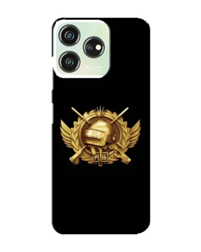 Чехол для ZTE Blade V50 Design с картинкой «PUBG — оранжевый градиент»