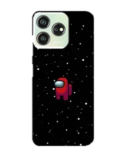 Чехол для ZTE Blade V50 Design с картинкой «Красный Among Us»