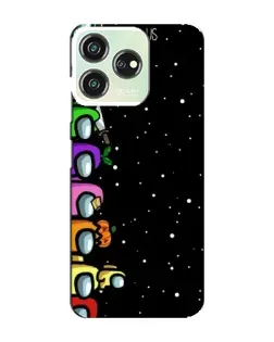 Чехол для ZTE Blade V50 Design с картинкой «Команда Among Us»