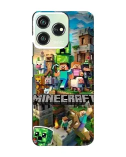 Чехол для ZTE Blade V50 Design с картинкой «Замок Minecraft» Чехол для ZTE Blade V50 Design с картинкой «Замок Minecraft»