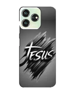 Чехол для ZTE Blade V50 Design с картинкой «Надпись Jesus Graffiti»