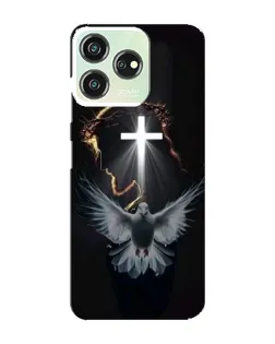 Чехол для ZTE Blade V50 Design с картинкой «Голубь и Свет»