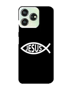 Чехол для ZTE Blade V50 Design с картинкой «Классический Jesus»