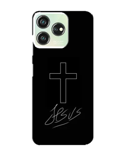Чехол для ZTE Blade V50 Design с картинкой «Графический крест Jesus» Чехол для ZTE Blade V50 Design с картинкой «Графический крест Jesus»