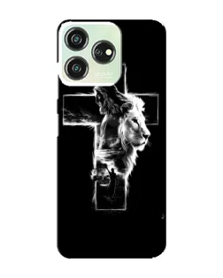 Чехол для ZTE Blade V50 Design с картинкой «Сияющий крест Jesus»