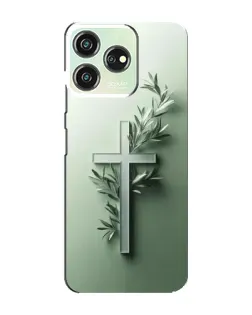 Чехол для ZTE Blade V50 Design с картинкой «Оливковая ветвь»