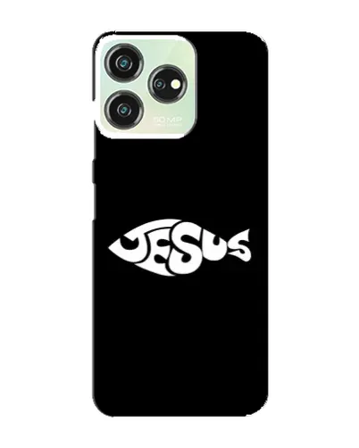 Чехол для ZTE Blade V50 Design с картинкой «Рыба Jesus» Чехол для ZTE Blade V50 Design с картинкой «Рыба Jesus»