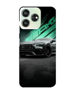 Чехол для ZTE Blade V50 Design с картинкой «Темный Mercedes AMG»