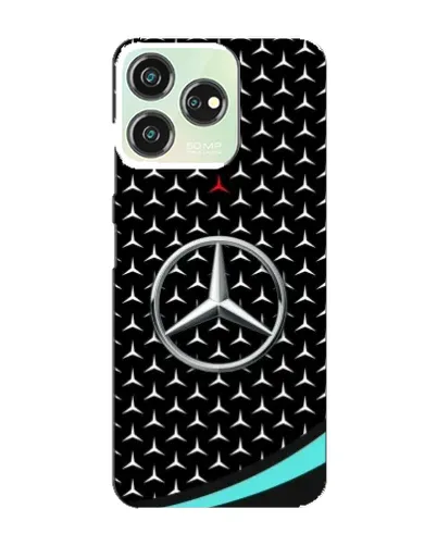 Чехол для ZTE Blade V50 Design с картинкой «Mercedes — бирюзовый акцент»